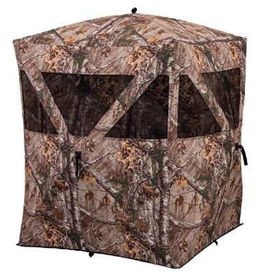 China 2018 New Portable Outdoor Camping Fiberglass Camouflage Hunting Blind Tent for sale