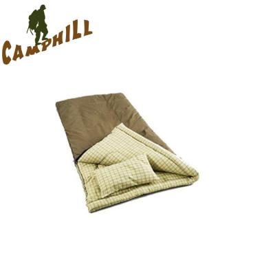 China 100% Cotton Foldable Canvas Warm Travel Comfort Outdoor Portable Sleeping Bag for sale