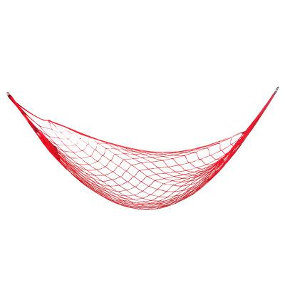 China Durable Cheap Rope Mesh Hammock Outdoor Camping Portable Nylon Hammock zu verkaufen