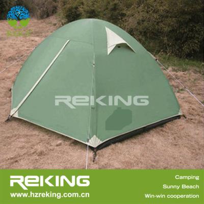 China Lightweight Fiberglass Camping Tent For 1-2 Person for sale