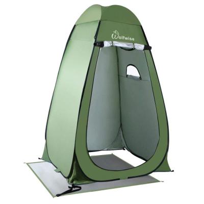 China Pop Beach Camping Extended Type Changing Privacy Fabric Toilet Shower Tent for sale