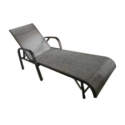 China Eco - Friendly Comfortable Outdoor Steel Folding Lounge Beach Camping Bed for sale