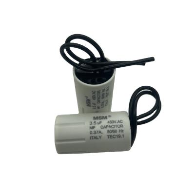 China Household Appliances Durable Using Low Price Cbb60 2.5uf AC Motor Capacitor 450v Capacitor Cbb60 for sale