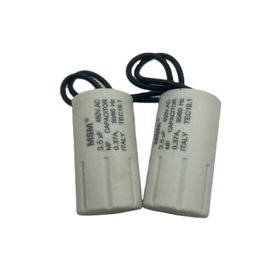 China CBB60 SK general purpose capacitor for 350vac 50 60hz 40 start capacitor ceiling fan 70 21 3.5uf for sale