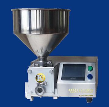 China ZD200D Food Touch Deluxe Filling Machines Powder Pneumatic Equipment Can Be Connected Automatic Puff Cake Nut Injecting Cheese Cream for sale