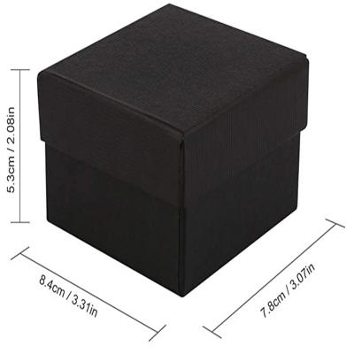 China Handmade Square Shape Luxury Hard Cardboard Box Gift Box For Bracelet for sale