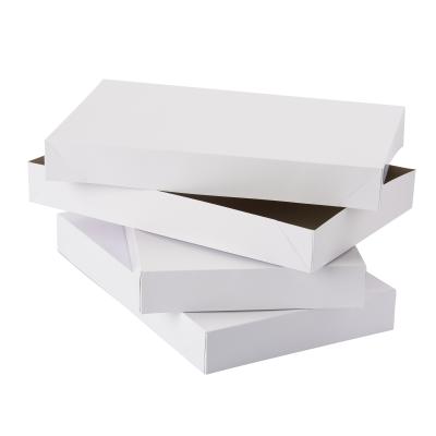 China 10 Pack Handmade White Shirt Gift Envelope Boxes With Lids for sale