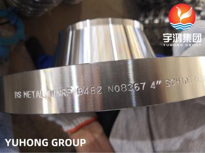 China ASTM B462 Alloy Al6XN, UNS N08367 WNRF Nickel Alloy Steel Flanges CL3000 for Oil and Gas for sale