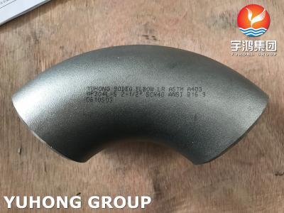 China Fitting ASTM A403 WP304L SS 90 Grad LR-Ellbogen-B16.9 chemische Luftfahrtöl- zu verkaufen