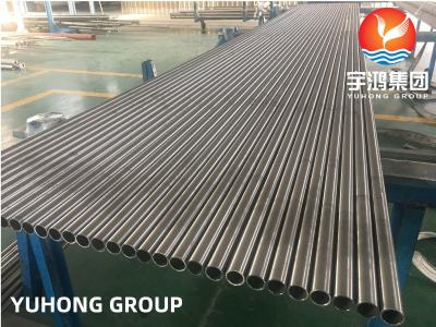 China ASTM B 163 ASTM B 407 Nickel Alloy incoloy 825 Tubo sem costura Nickel Alloy Pipe 100% ET E HT for sale