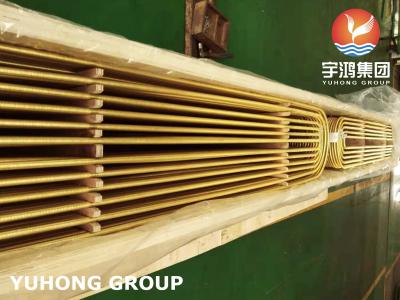 China B111 C68700 Aluminio de latón o61 tubo de flexión en U recocido aleación de cobre tirada en frío en venta