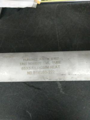 Chine Alliez 600 la haute température non magnétique de tuyauterie d'UNS N06600 Inconel 600® à vendre