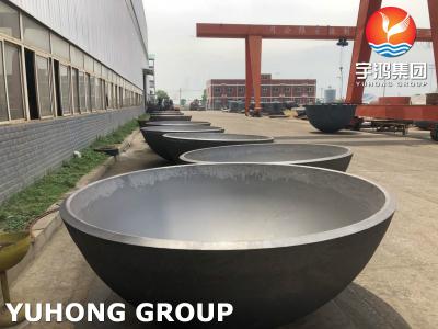 China Olie Gas Tank Torisferische Gewelfde Kop Uiteinden Voor Tanks Ketels Rvs Tank Hoofd SS304 SS316 Drukvat Te koop