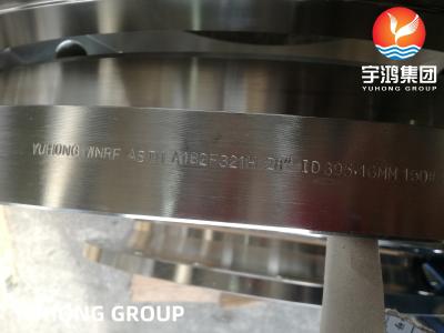 China Flangen van roestvrij staal ASTM A182 F321H, UNS S3210947 Te koop