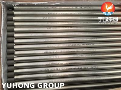 China ASME SB338 GR1, GR7, GR9, GR12 Titanium Alloy Steel Seamless Tube For Condenser Boiler for sale