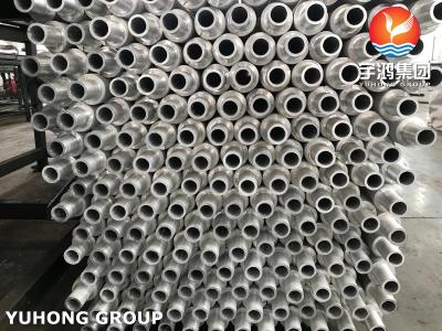 China ASTM A179 Tubo de barbatanas extrudidas sem costura de aço carbono, Tubo Aletado com Al Fin à venda