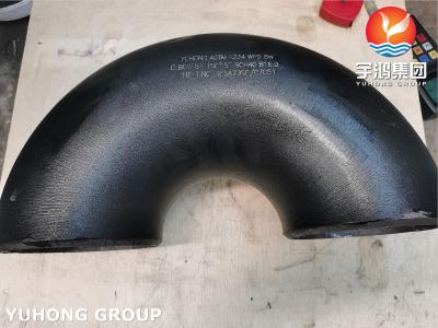 China ASTM A234 WP9 CoMo Alloy Steel 180 DGE Return SR B16.9 for Big OD Pipe Return for sale