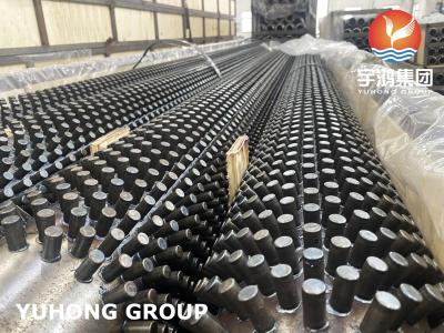 China AS STUD FIN TUBE ASTM A335 P11 ALLOY STEEL NAIL HEAD FINNED PIPE for sale