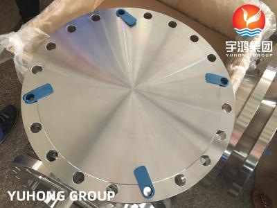 China ASTM A182 F304, F304L Stainless Steel Raised Face Blind Flange ASME B16.5 for sale