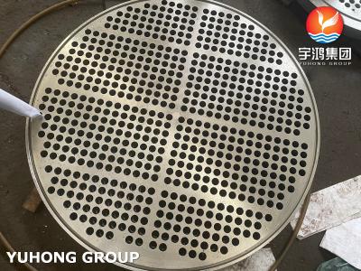 China High Strength Steel Baffle And Tube Sheet Used In Heat Exchanger / Boiler / Air Conditing for sale