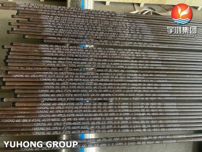 China Alloy Steel Seamless Tubes ASTM A335 P5 Black Painting Beveled End Pipe for sale