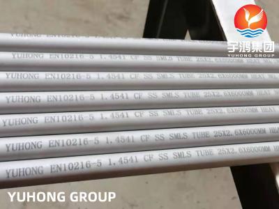 China EN10216-5 1.4541 Seamless Tube For Power Generation And Oil And Gas Industry for sale