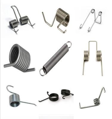 China Industrial Stainless Steel Wire Forming Zinc Plated Double Spiral Torsion Spring for sale