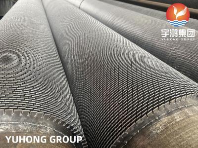 China HFW Serrated Fin Tube , ASTM A210 / ASME SA210 GR.A Carbon Steel Finned Tube for sale