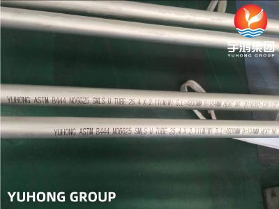 China ASTM B444 UNS N06625, Inconel625 Gr.2 Nickellegerung nahtlose U-Bogenröhre zu verkaufen