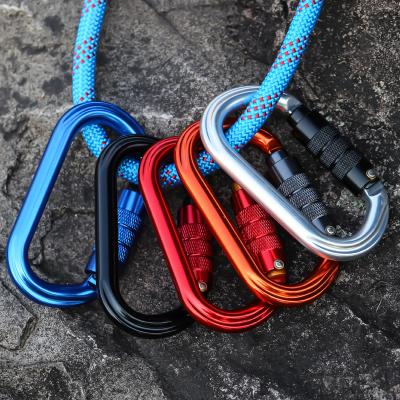 China JRSGS Carabiner Aluminum Snap Hook Wholesale Lightweight Outdoor Camping Climbing Hook S7108TN for sale