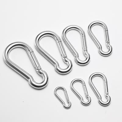 China Heavy Industry JRSGS Stainless Steel 304/316/Iron DIN5299C Spring Hook Carabiner Snap Hook for sale