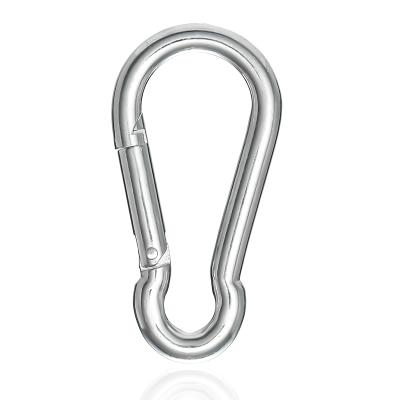 China JRSGS DIN5299C Heavy Industry Galvanized Metal Carabiner Steel Snap Hook High Quality for sale