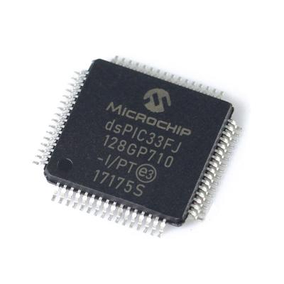 China New BOM integrated circuit IC chip standard original IC FLASH TQFP100 DSPIC33FJ128GP710 DSPIC33FJ128GP710-I/PT for sale