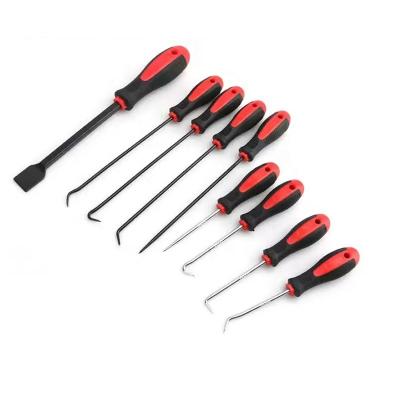 China Auto Repair 9PCS Tools Hook and Pick Set O-Ring Gasket Remover Craft Hobby Tool Gasket Removal Hooks for sale