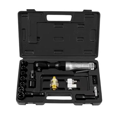 China 18PCS Heavy Duty Pneumatic Wrench Repair Set 1/2 Inch Air Ratchet Wrench Kit Impact Pneumatic Wrench for sale