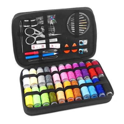 China Wholesale New Portable Black 92PCS Fabric Sewing Kit for sale