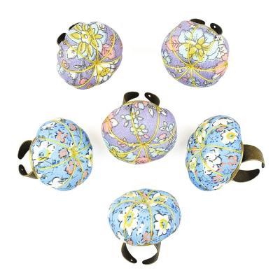 China New Mixed Fabric Design Colorful Pin Cushion For Figures For Handmade for sale