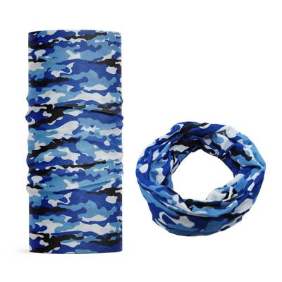 China Hot Selling Custom Made Bandana Logo Neck Cuff Camouflage Seamless Fishing Outdoor Activities Tube for sale