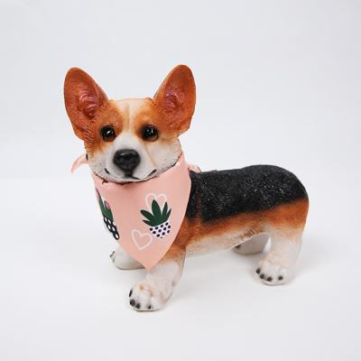 China Customized Spring Bandana Dog Scarf Dog Bandana Dog Scarf Viable Clothing Apparel Pet Dress Korea Bag Print Shirts Accessories Viable for sale