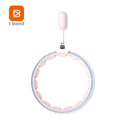 China Detachable Smart Waist Massage Weight Lose and Polynesian Dance Slim Circles Detachable Adjustable Waist Fitness Factory Custom for sale