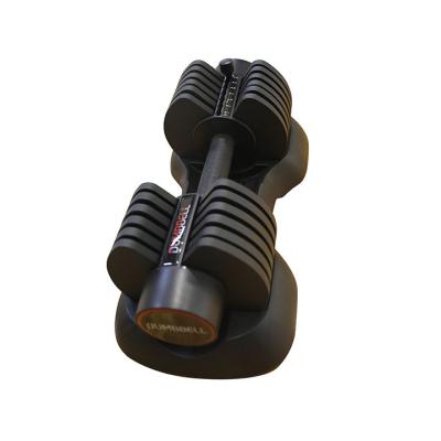 China Black Dumbbell Universal Customized Home Gym Equipment 12.5 Kg 20kg Dumbbell Set Metal Bodybuilding Free Weight Dumbbell for sale