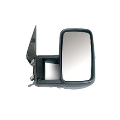 China Body Parts Car Mirror Manual Non Heat Black Chrome RH For Mercedes Benz for sale