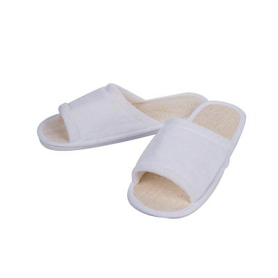 China Wholesale Custom Hotel Anti-odor Slipper Eco Friendly Bathroom Spa Linen Indoor Slipper for sale