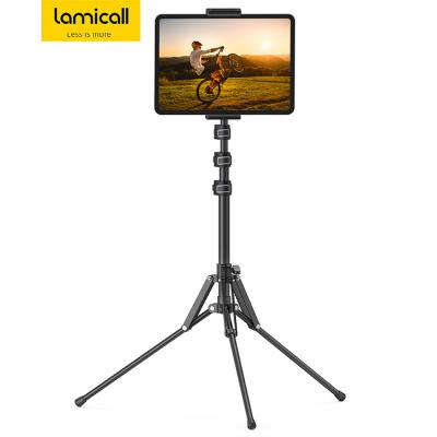 China Lamicall FT02 Wireless Adjustable Height Tablet Floor Tripod Stand 64.9