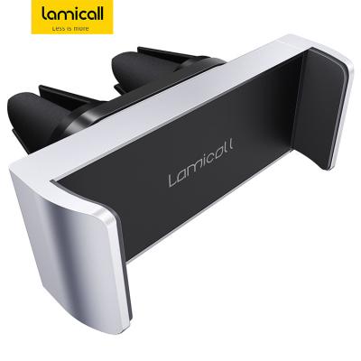 China Lamicall Universal Adjustable C2 Hands Free Cradle Rotatable Car Vent Phone Mount Air Vent Clip Phone Holder Stand FOR Mobile Phone for sale