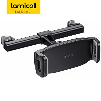 China Lamicall CH05 Adjustable Car Tablet Mount Headrest Tablet Holder Car Back Seat Travel Tablet Holder for Kids for sale