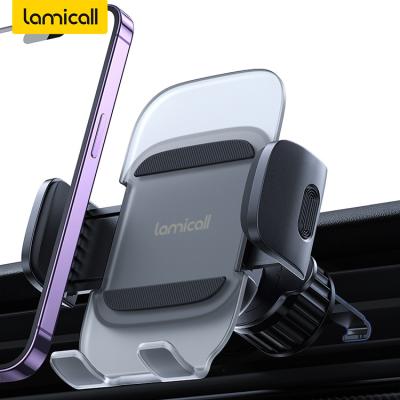 China Lamicall CV09 Adjustable Acrylic Car Design Holder Mobile Phone Car Mount Cell Phone Holders For Vehicle for sale