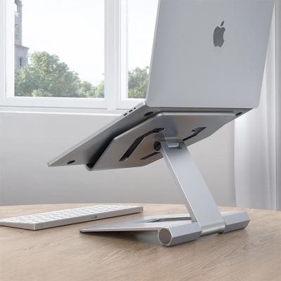 China Lamicall LN02 Foldable Ergonomic Adjustable Laptop Riser Aluminum Alloy Laptop Stand Holder Stand for Office for sale