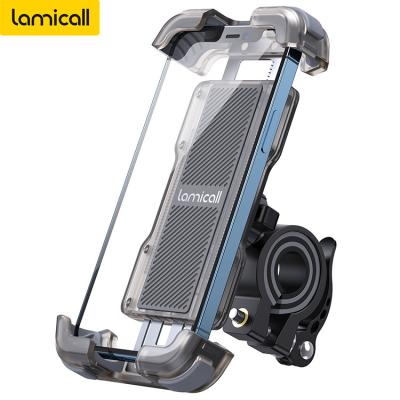 China Lamicall Motorcycle BP03 Motorcycle Bike Cell Phone Holder Adjustable Sturdy Mount Bicycle Phone Holder For Scooty for sale