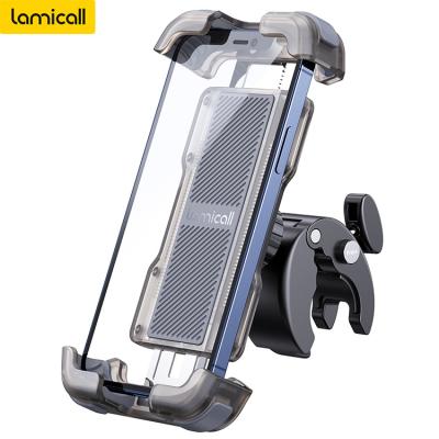 China Lamicall Best Adjustable Phone Mount BP07 Bike Mobile Phone Holder Mount Cell Phone Holder For Mtb Bike Harley Motorcycle Bicycle for sale